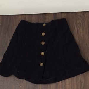 Corduroy skirt